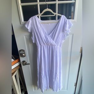 Magnolia boutique white midi dress